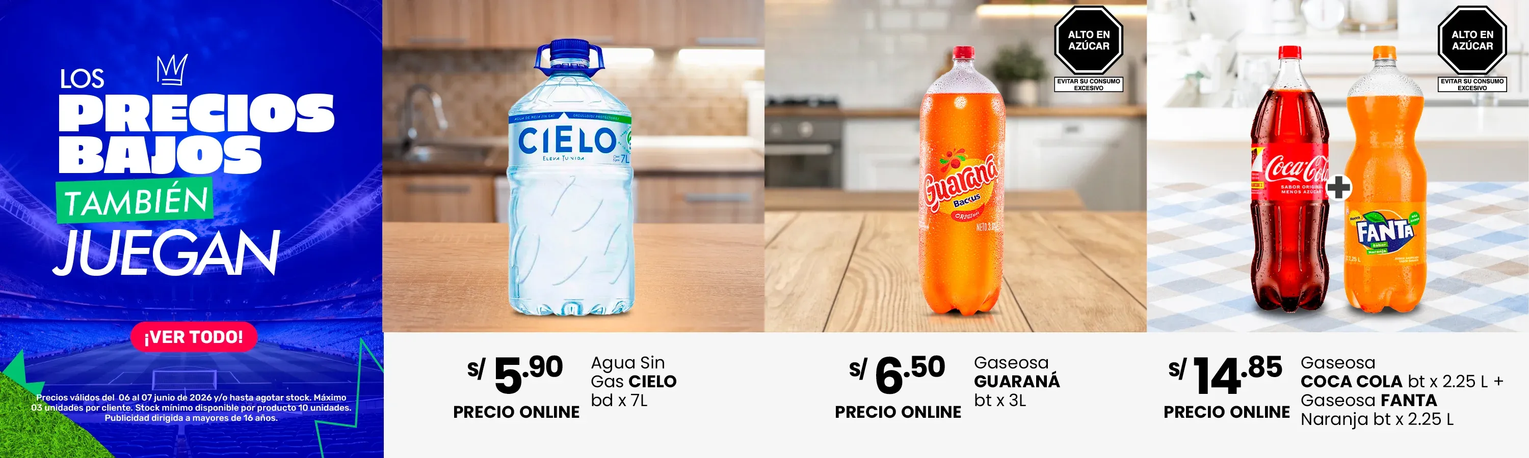 BEBIDAS