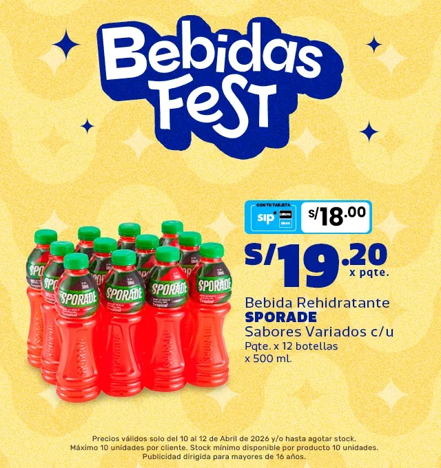 BEBIDAS FEST