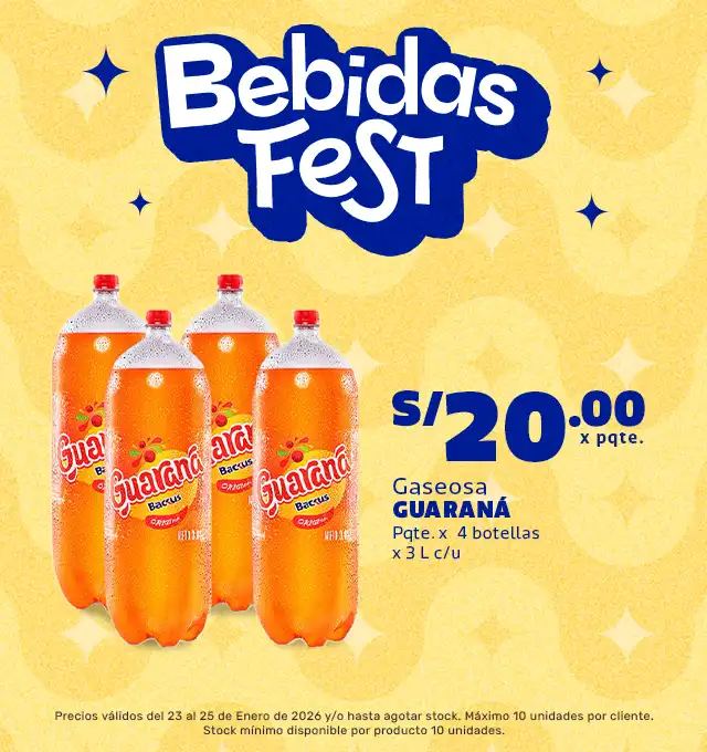 BEBIDAS