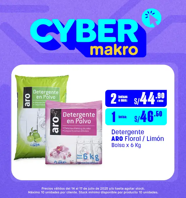 makro cyber makro limpieza
