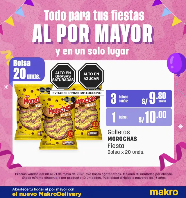 makro arma tu fiesta