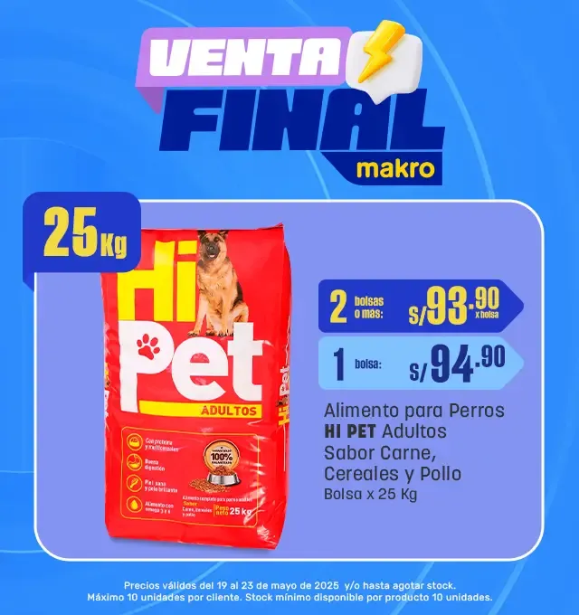makro ahorro mascotas