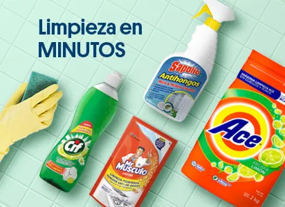 Limpieza en minutos