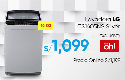 Lavadora LG TS1605NS