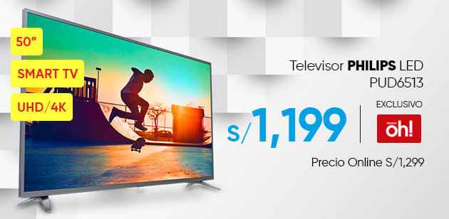 Televisor PHILIPS PUD6513