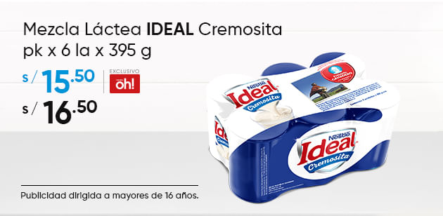Mezcla Lactea IDEAL Cremosita