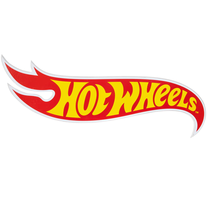 Logo hot wheels.
