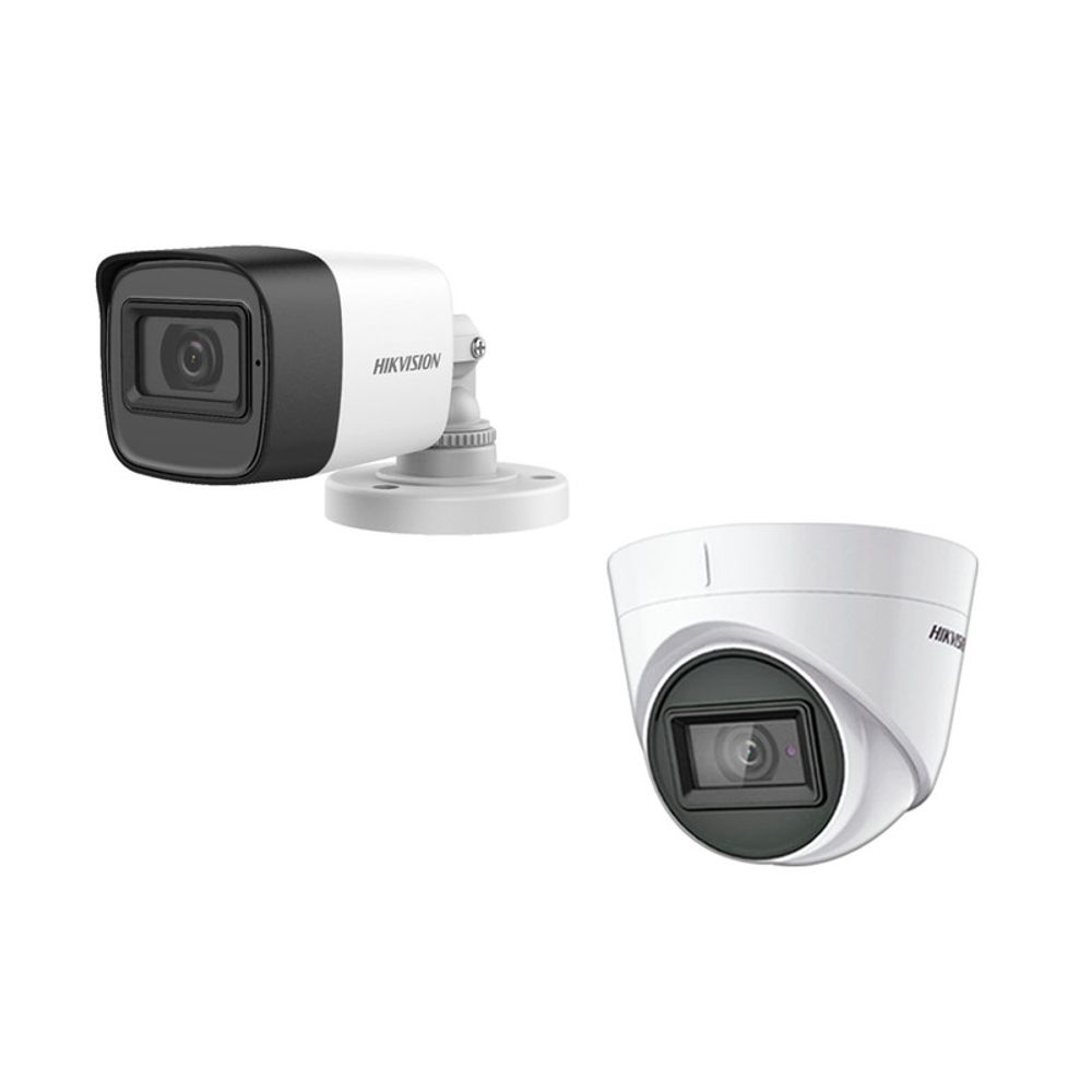 Kit 8 Cámaras de Seguridad Hikvision Full Hd 1080P 6 Cámaras con Audio