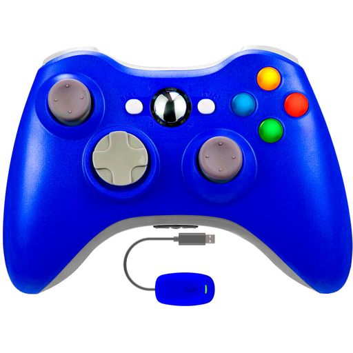 Mando Para Pc Inalámbrico Mando Para Xbox 360 Azul