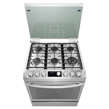Cocina a Gas LG 6 Quemadores RSG316T Acero Inoxidable | plazaVea -  Supermercado