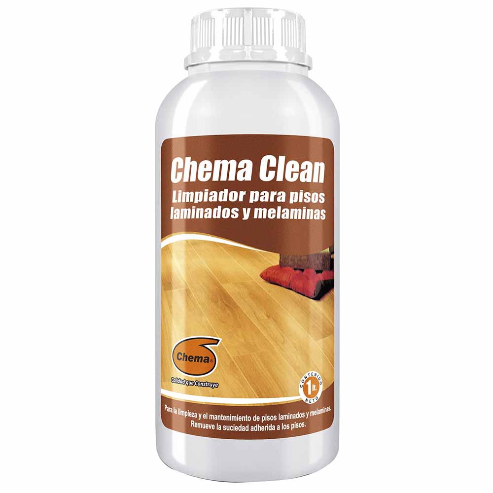 Limpiador Para Pisos Laminados y Melaminas CHEMA Clean Botella 1L