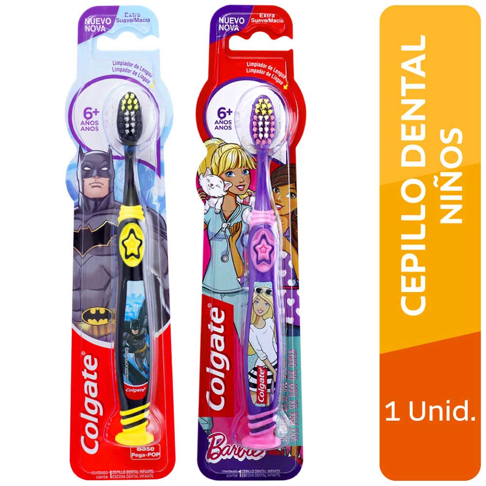 Cepillo de Dientes COLGATE Smiles Batman 6+ años Paquete 1un | plazaVea -  Supermercado