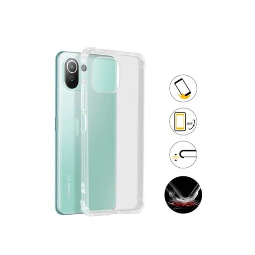 Carcasa COOL para Xiaomi Mi 11 Lite / Mi 11 Lite 5G AntiShock Transparente