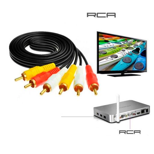 Cable hdmi de 1.5 metros con salida rca para audio y video / ca-02