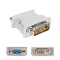 Adaptador Convertidor Dvi (macho 24+5 ) A Vga (hembra)