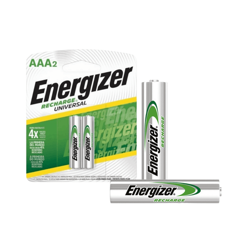 Pilas Recargables AAA x2 Energizer