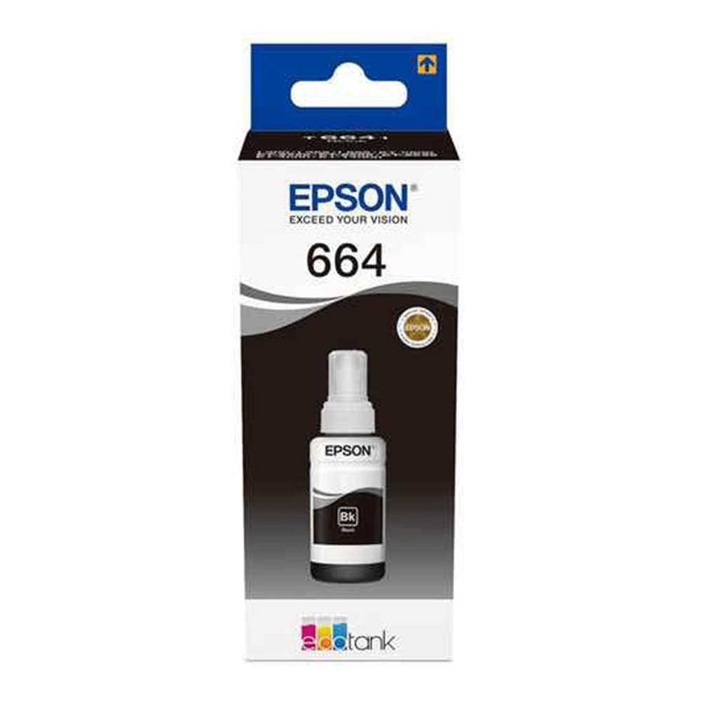 Tinta Original Epson Ecotank 664 120 Negro | plazaVea - Supermercado