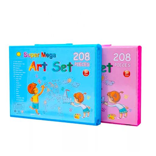 Set de arte Kawaii 208 piezas - Sharwinn