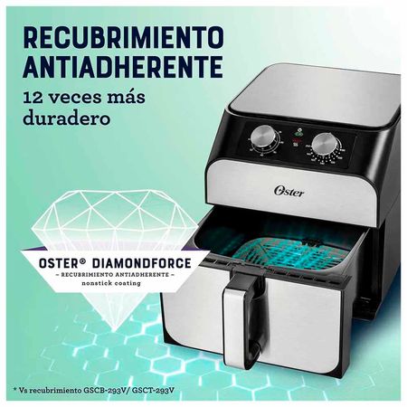 Freidora De Aire DiamondForce Oster 6.8 L CKSTAF68T | PlazaVea ...