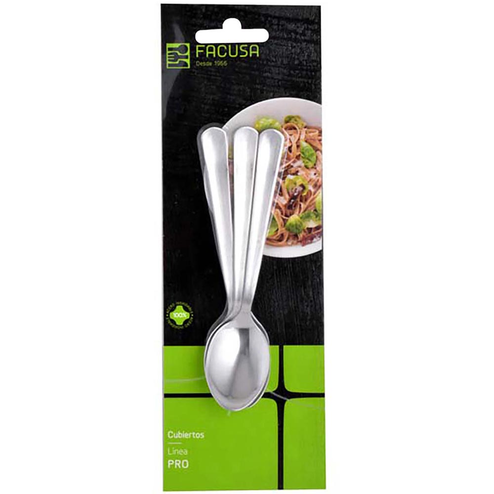 Cucharitas FACUSA M580 Blíster 3un 25x85x245mm