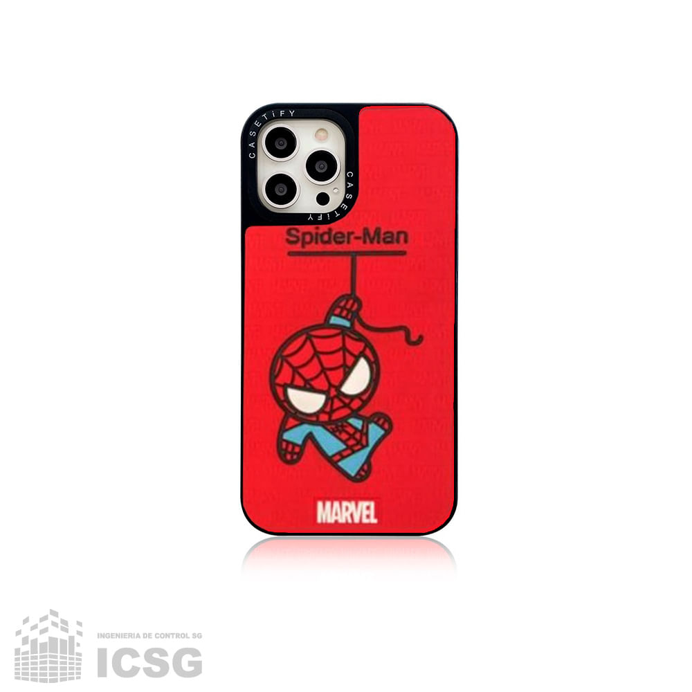 Case silicona Marvel Spiderman para iphone 13 Pro