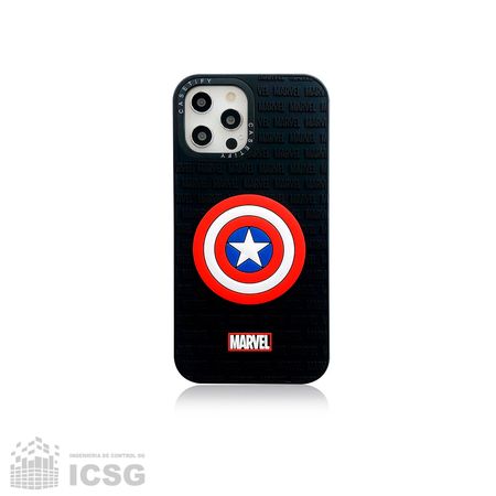 Case silicona Marvel Escudo Capitan 