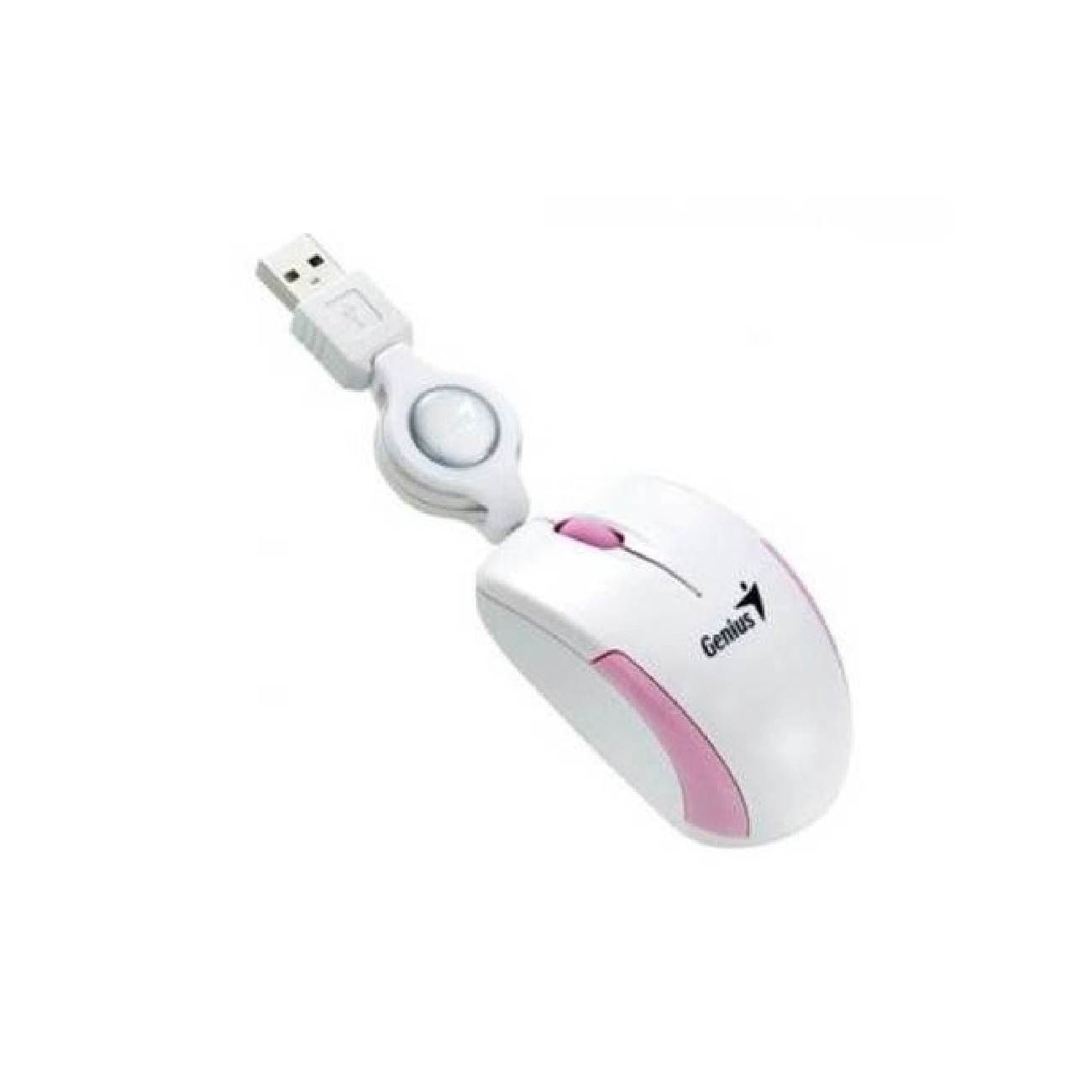 Mouse Genius Micro Traveler V2 Usb Pink 31010100112