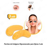 Parches de Colágeno Rejuvenecedor para Ojeras 3 uds