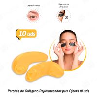 Parches de Colágeno Rejuvenecedor para Ojeras 10 uds
