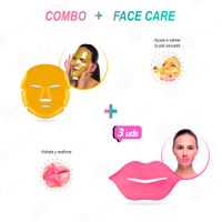 Pack Mascarilla Facial de Colágeno+Mascarilla de Colágeno para Labios x3