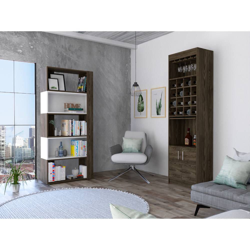 Bar Kava + Biblioteca Cubo - Coñac/Blanco