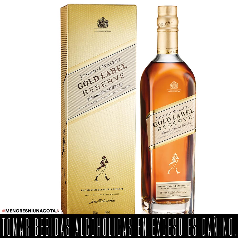 Whisky JOHNNIE WALKER Gold Label Reserve Botella 750ml plazaVea Supermercado Whisky JOHNNIE WALKER Gold Label Reserve Botella 750ml plazaVea Supermercado