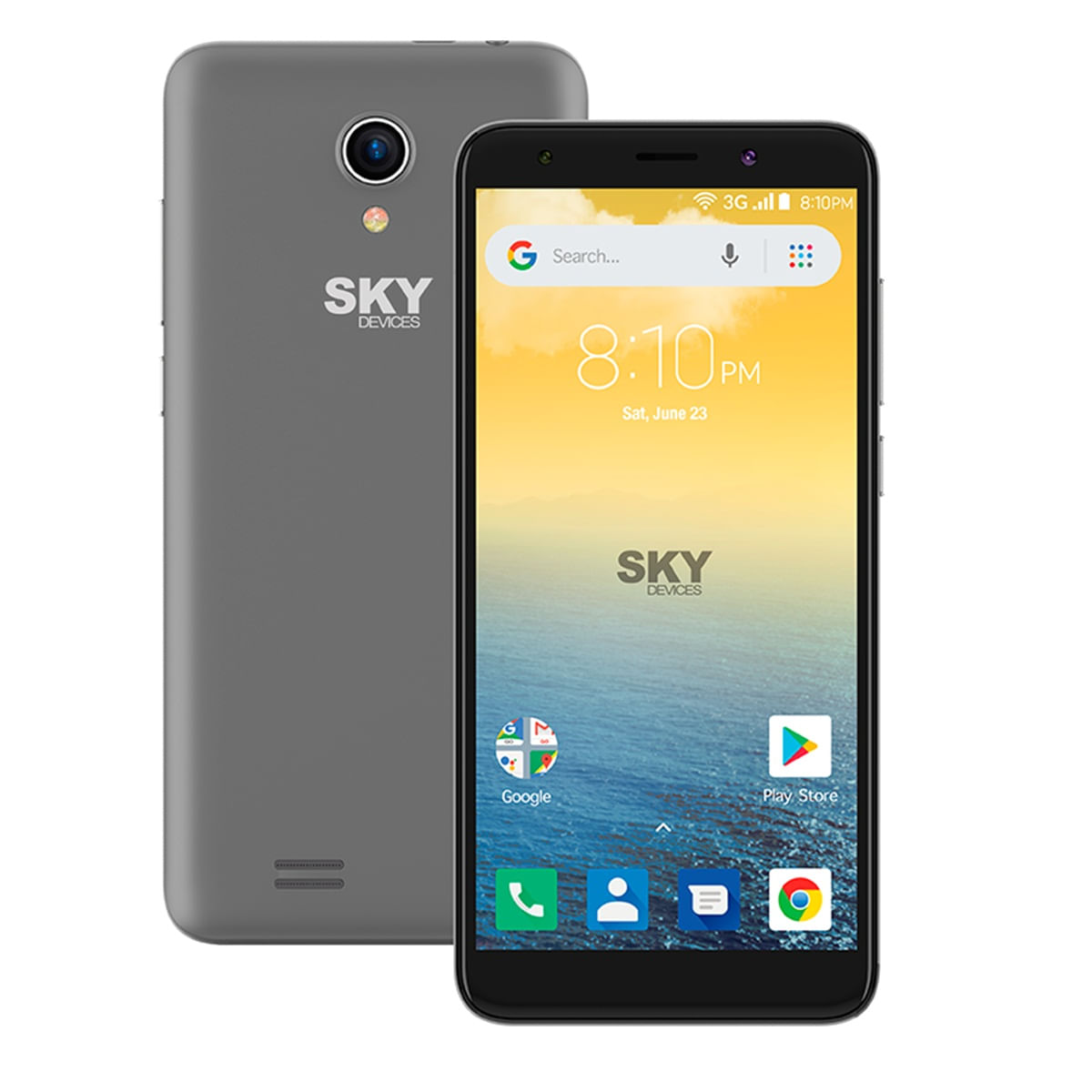 Smartphone Sky Platinum G55 Negro