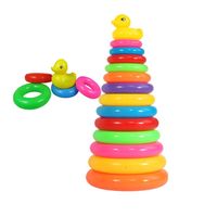 Anillos Apilables de Arcoíris para Niños