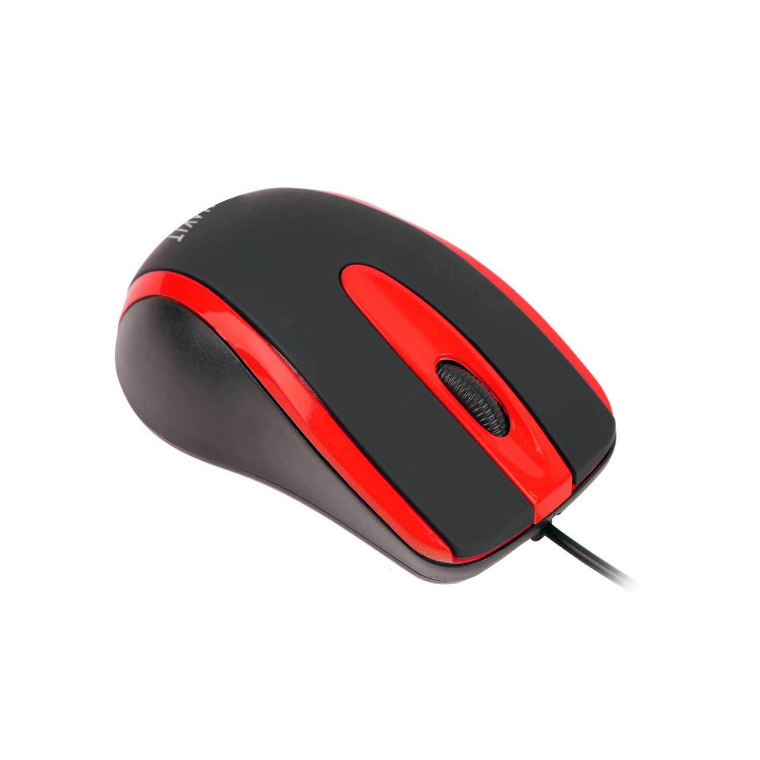 Mouse Óptico Tecnología Alámbrica, Havit HV-MS753, USB 3botones, Diseño Ergonómico – Color Rojo