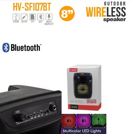 Parlante Bluetooth HAVIT SF107bt negro