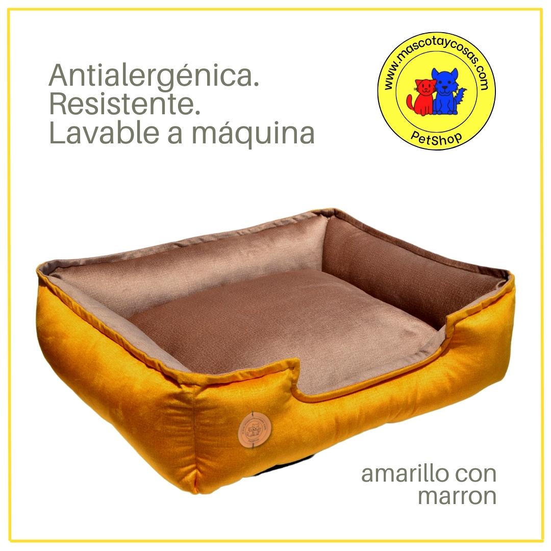 Cama para Perro XXL 90x75 cm Antial rgica Lavable Base