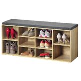 Zapatera Moderna Yuna Blanco RR MUEBLES GENERICO