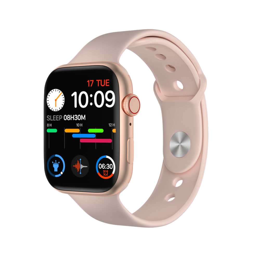 Smart Watch W26 Plus Serie 6 Rosado Acuático | plazaVea - Supermercado