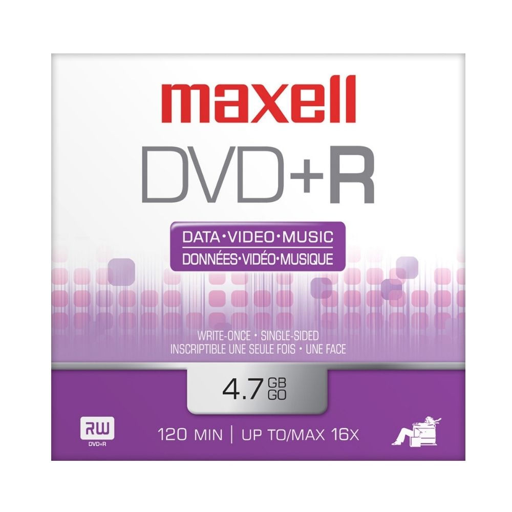 Maxell DVD-R 4.7GB Confezione Da 5 - Supporto Vergine Per Dati E Video, 16x - Foto 8
