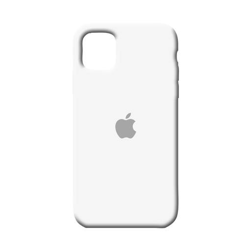Case Carcasa Silicona para iPhone 11 Blanco