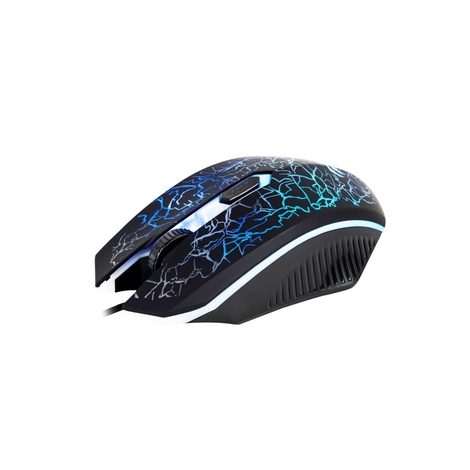 Mouse Gamer GAMENOTE Havit MS691-4D, ergonómico para juegos, 7 colores de luz LED - color Negro