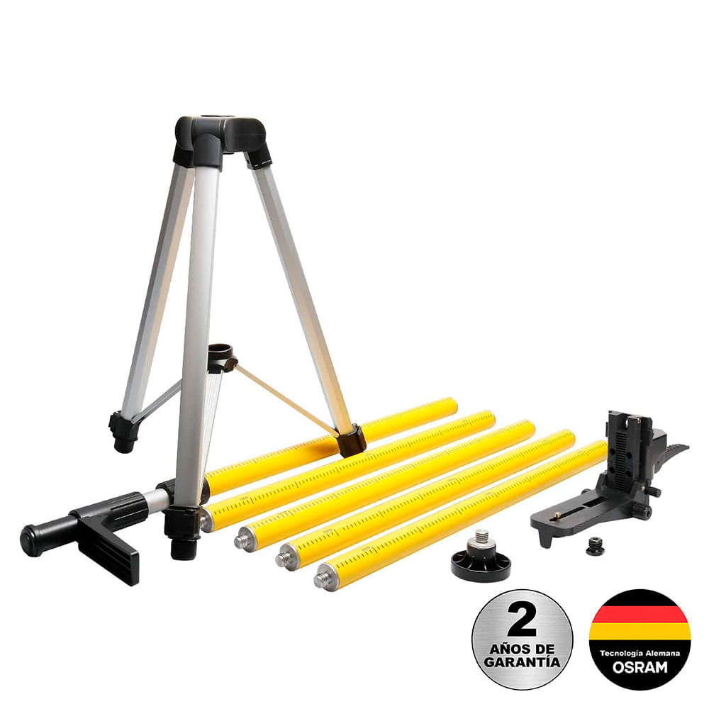 Tripode Huepar LP36 Barra Telescopica 3.7m