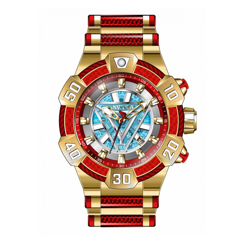 Reloj Invicta 38021 Oro, Rojo Hombres | plazaVea - Supermercado