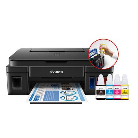 Impresora Multifuncional Canon PIXMA G2110 Color con Sistema Continuo |  plazaVea - Supermercado