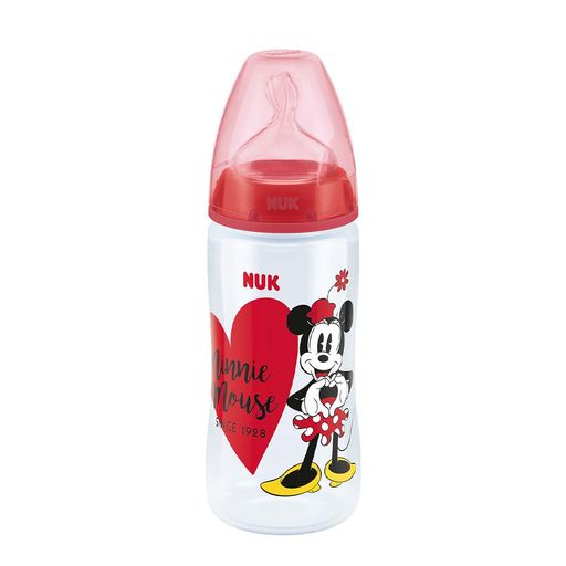 Biberón NUK First Choice Mickey/Minnie 300ml (Modelos Aleatorios)