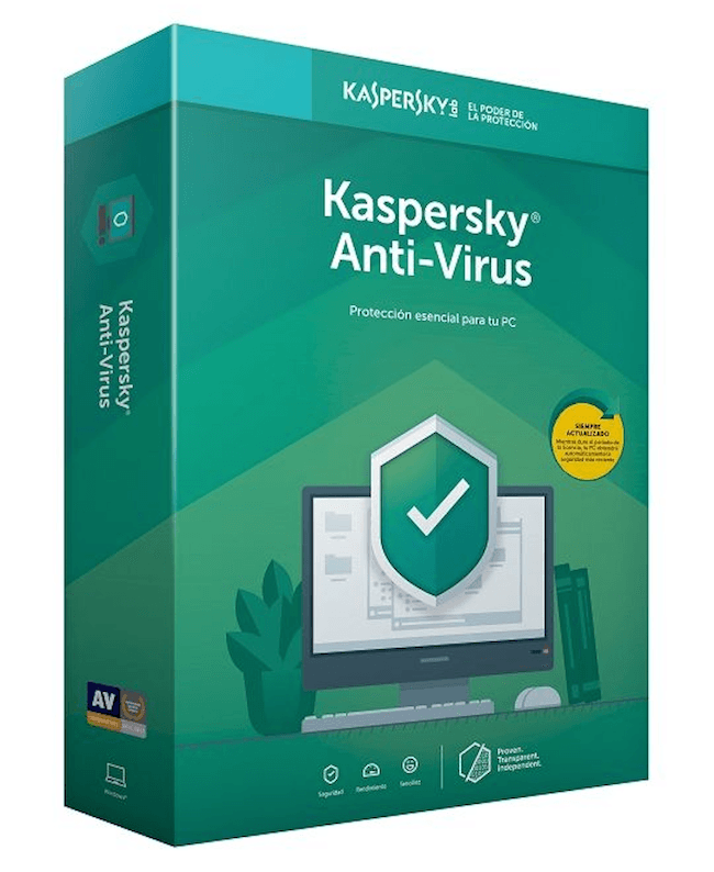 Kaspersky Antivirus 10 PC 2 años - ESD