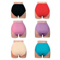Pack x6 Trusas Clásicas Monina Multicolor 2
