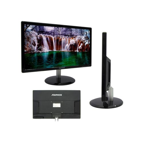 Monitor SAFIRE LED HD PLUS 19.5 - Diseñado para videovigilancia -  Resolución 1600x900 - Formato 16:9 - Entradas: 1xHDMI, 1xVGA, 1xAudio - Altavoces  integrados - PT REFORMA
