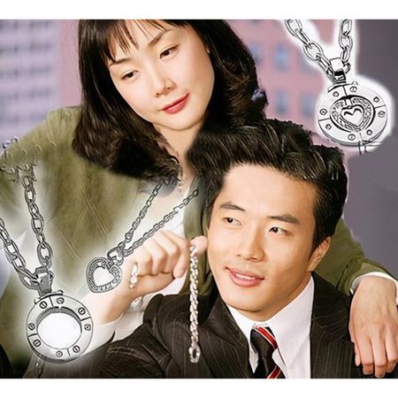 Collar para Parejas de Escalera al Cielo Dorama Coreano ...